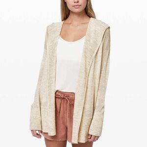 Lululemon Calm and Collected Hooded Cardigan